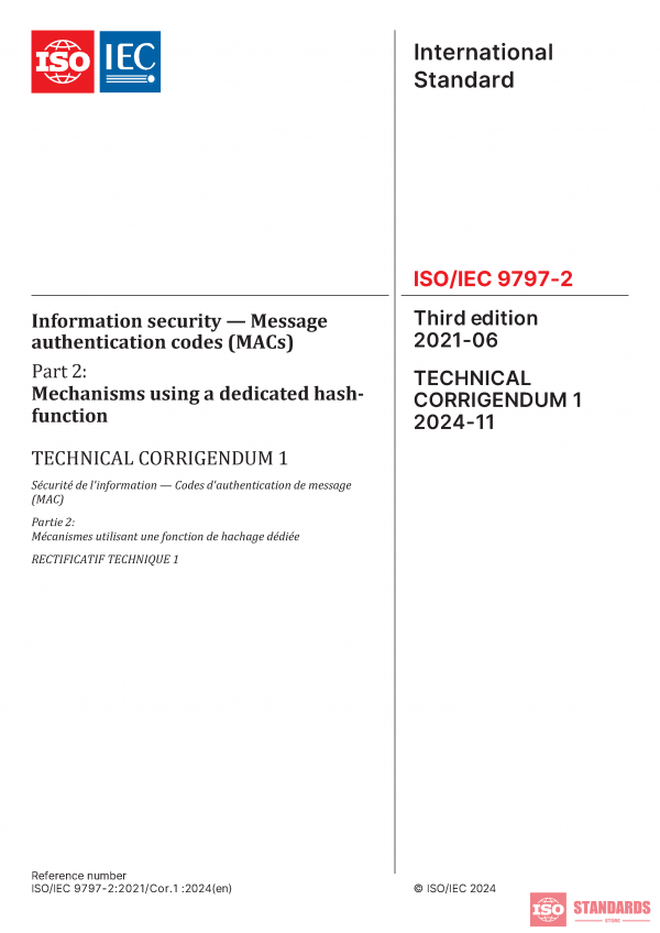 ISO/IEC 9797-2:2021/Cor 1:2024 PDF