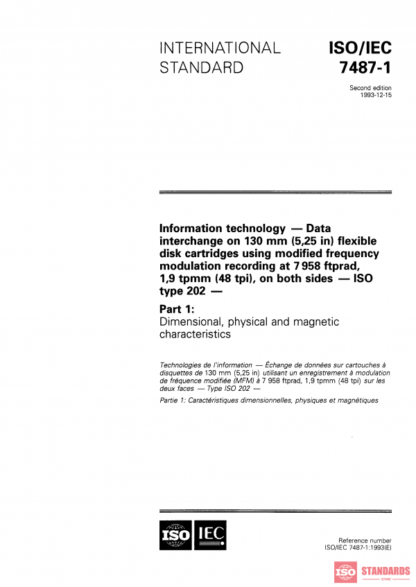 ISO/IEC 7487-1:1993 PDF