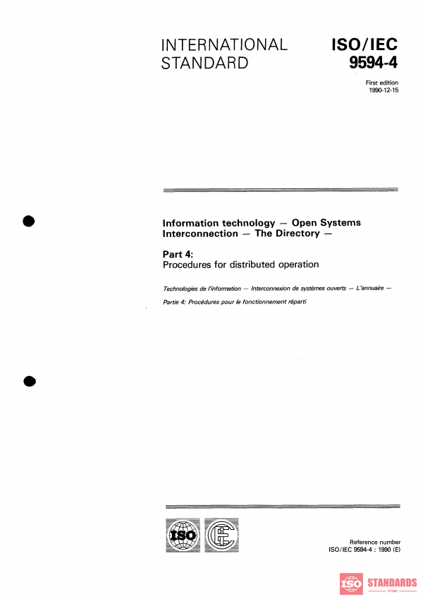 ISO/IEC 9594-4:1990 PDF