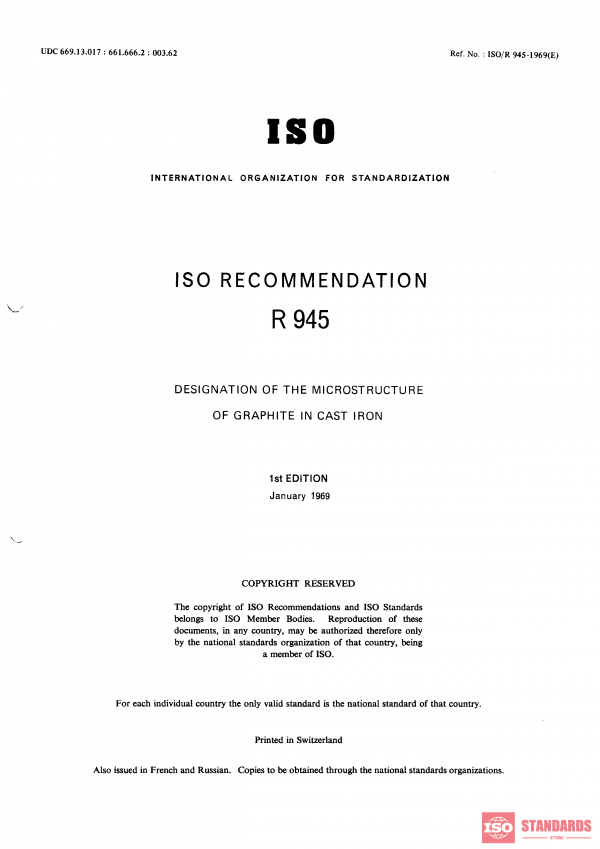 ISO/R 945:1969 PDF