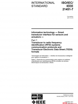 ISO/IEC/IEEE 21451-7:2011 PDF