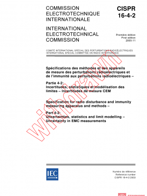 CISPR 16-4-2:2003 PDF
