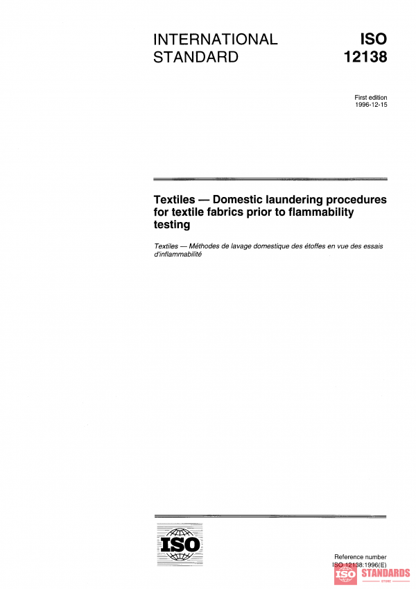 ISO 12138:1996 PDF