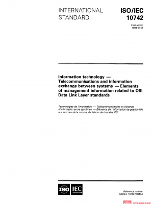 ISO/IEC 10742:1994 PDF