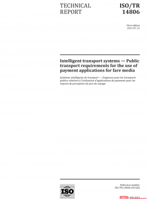 ISO/TR 14806:2013 PDF