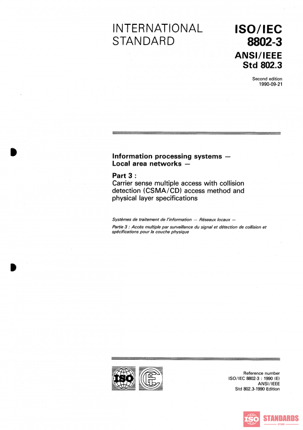 ISO/IEC 8802-3:1990 PDF