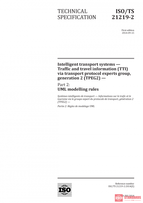ISO/TS 21219-2:2014 PDF