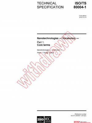 ISO TS 80004-1:2010 PDF