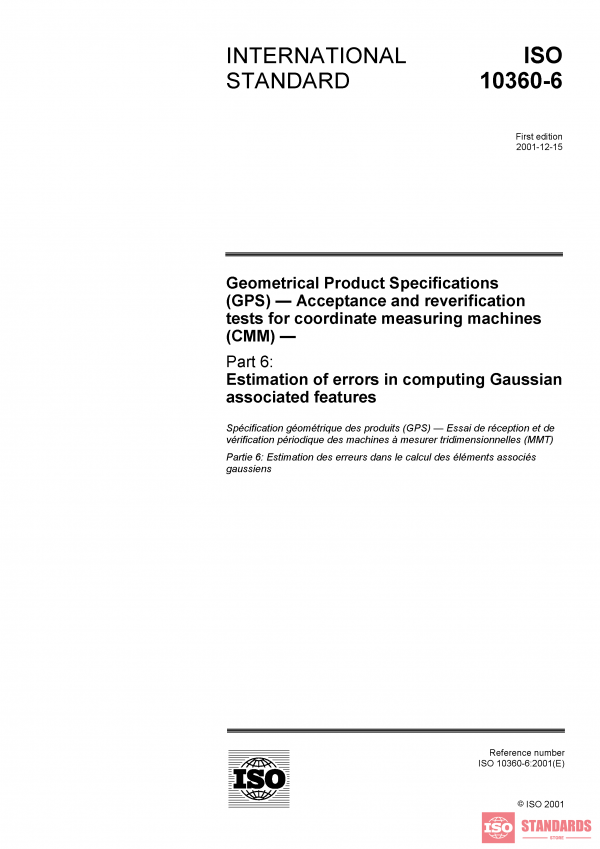 ISO 10360-6:2001 PDF