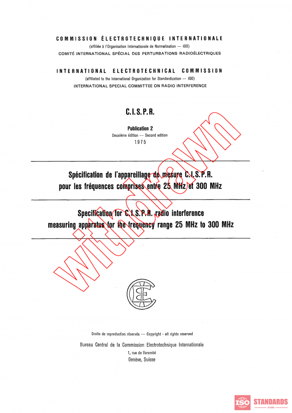CISPR 2:1975 PDF