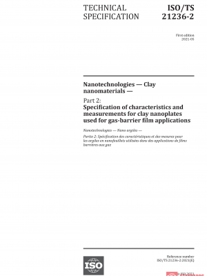 ISO/TS 21236-2:2021 PDF