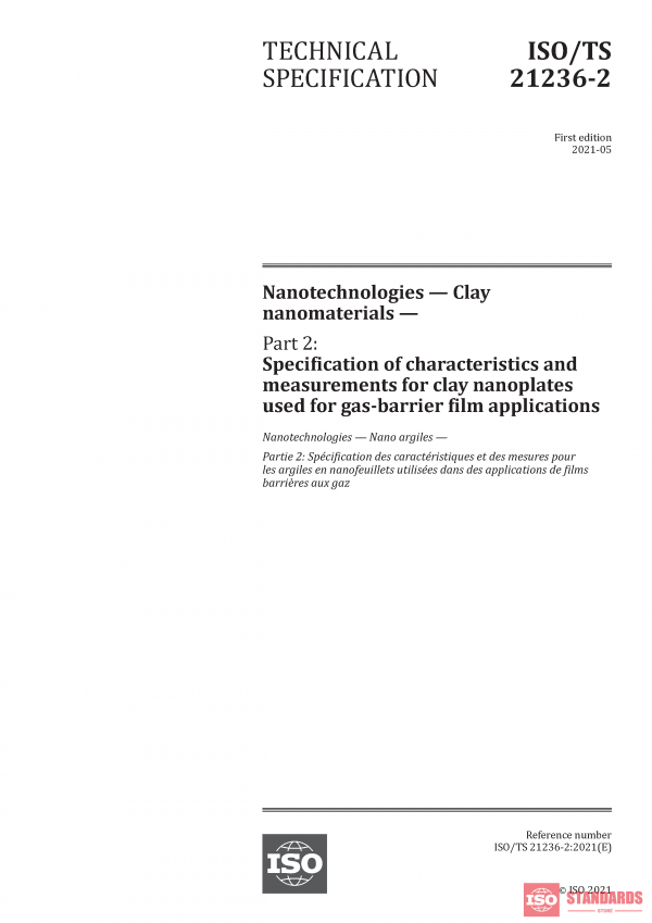 ISO/TS 21236-2:2021 PDF