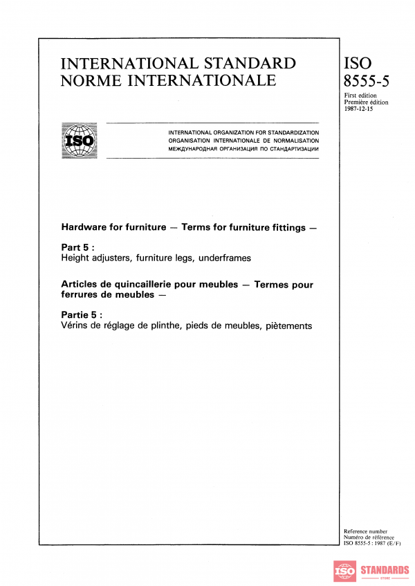 ISO 8555-5:1987 PDF