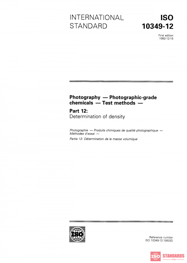 ISO 10349-12:1992 PDF