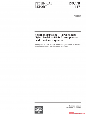ISO/TR 11147:2023 PDF