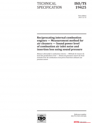 ISO/TS 19425:2015 PDF