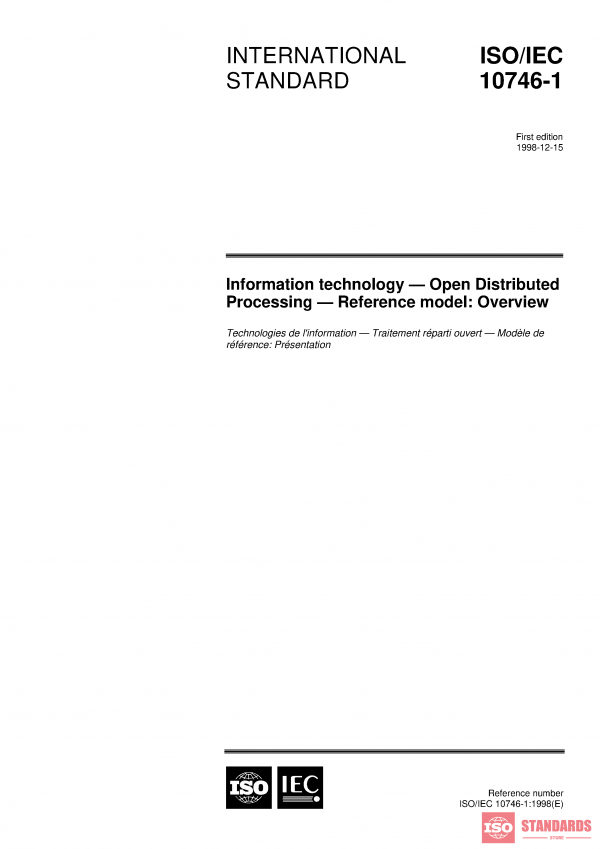 ISO/IEC 10746-1:1998 PDF