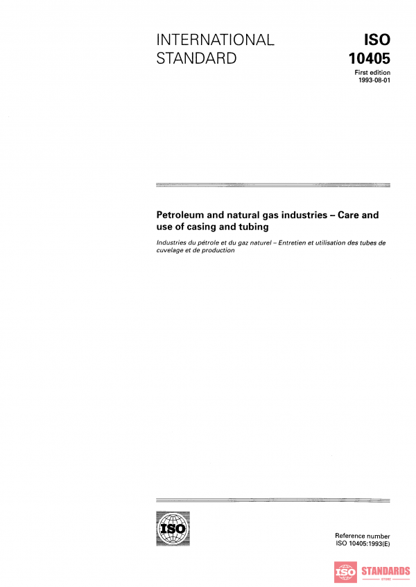 ISO 10405:1993 PDF