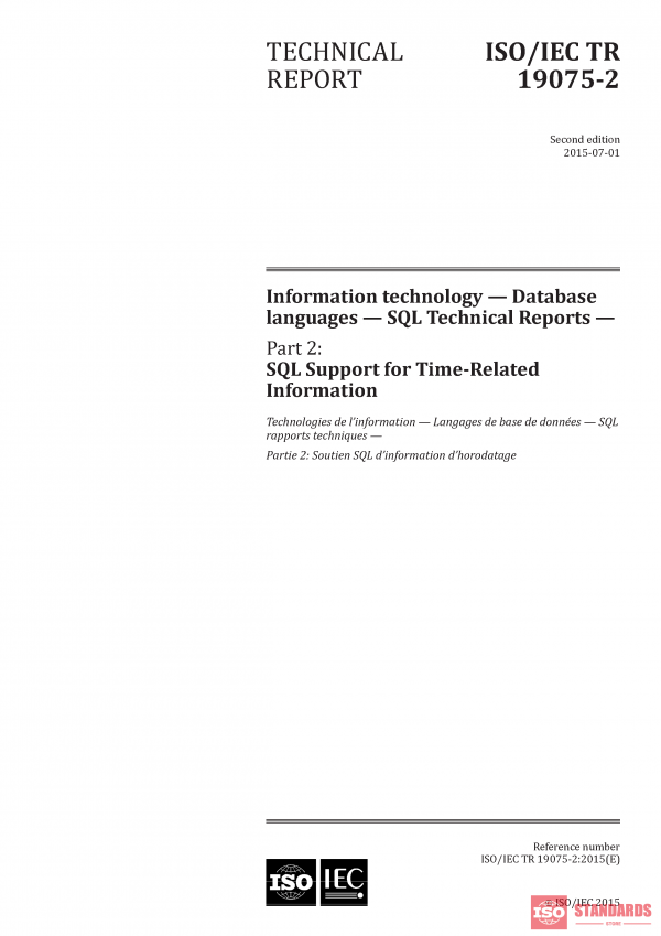 ISO/IEC TR 19075-2:2015 PDF