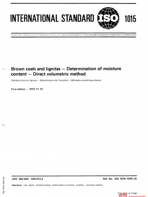 ISO 1015:1975 PDF