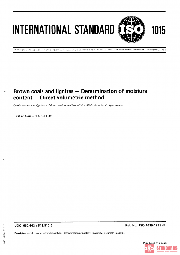 ISO 1015:1975 PDF