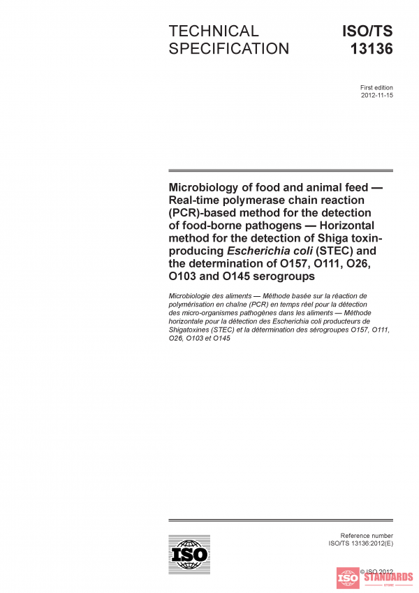 ISO/TS 13136:2012 PDF