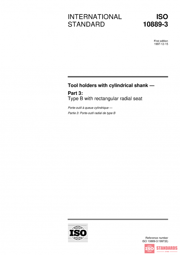 ISO 10889-3:1997 PDF