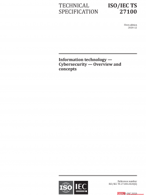 ISO/IEC TS 27100:2020 PDF