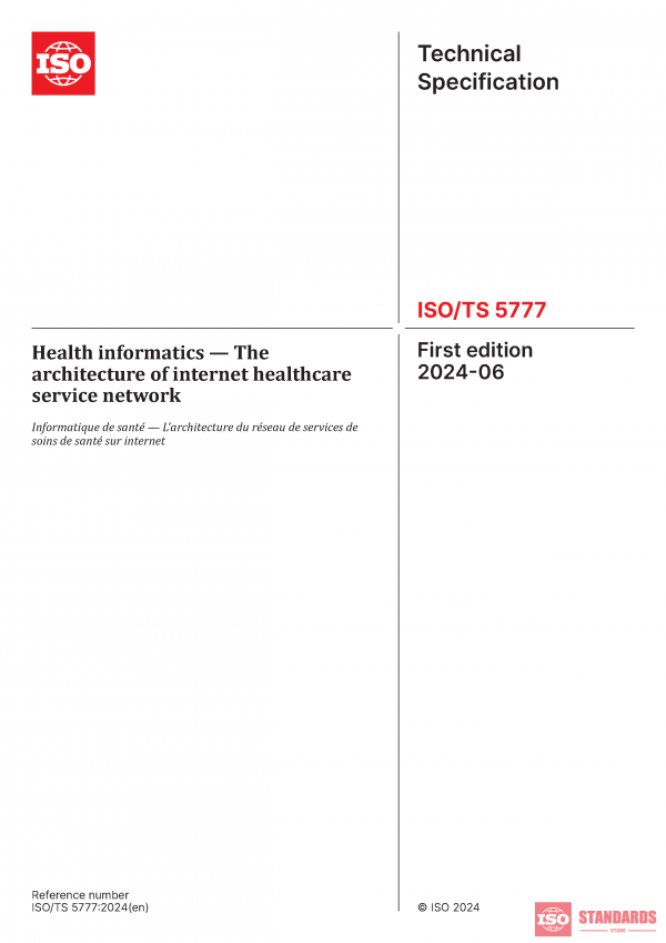ISO/TS 5777:2024 PDF