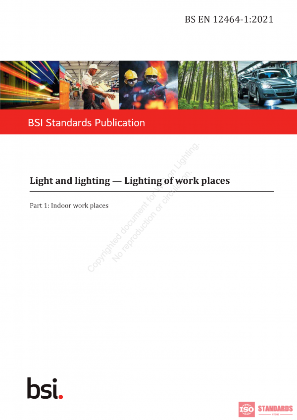 BS EN 12464 -1 (WG):2021 PDF
