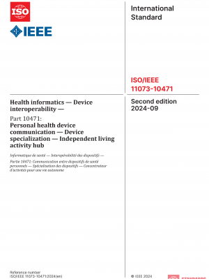 ISO/IEEE 11073-10471:2024 PDF