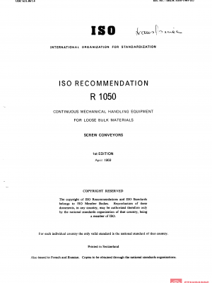 ISO/R 1050:1969 PDF