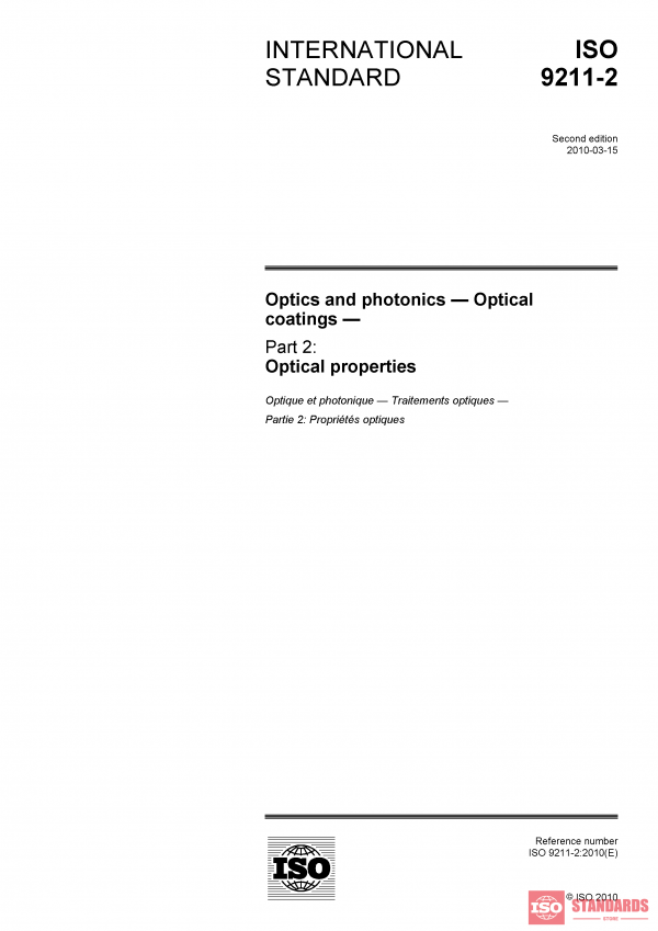 ISO 9211-2:2010 PDF