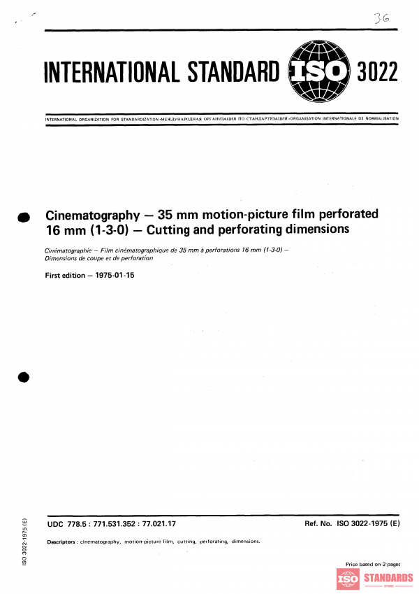 ISO 3022:1975 PDF