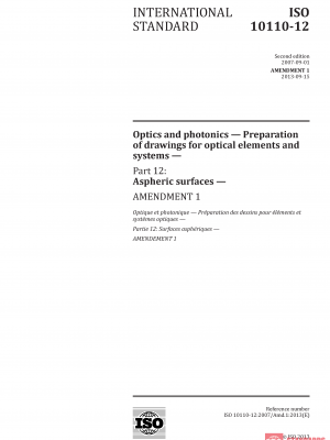 ISO 10110-12:2007/Amd 1:2013 PDF
