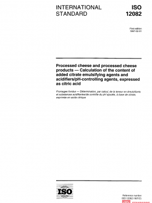 ISO 12082:1997 PDF