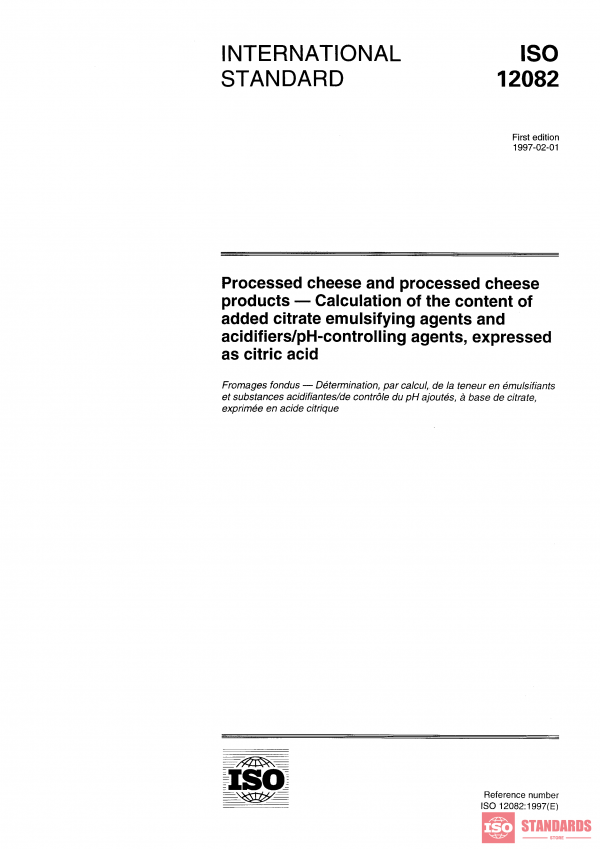 ISO 12082:1997 PDF