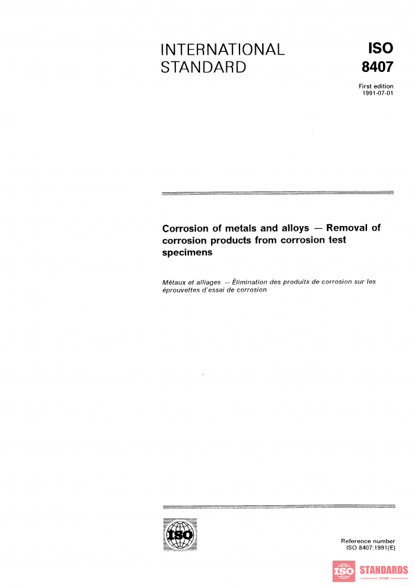 ISO 8407:1991 PDF