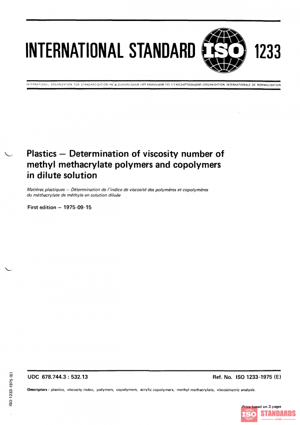 ISO 1233:1975 PDF