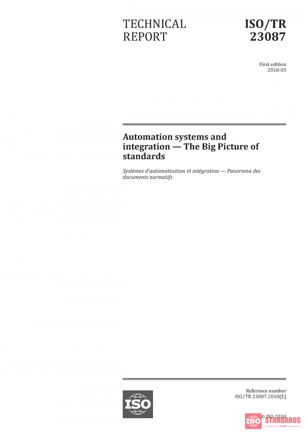 ISO/TR 23087:2018 PDF