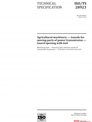 ISO/TS 28923:2012 PDF
