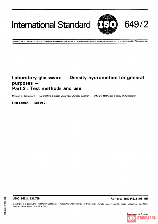 ISO 649-2:1981 PDF