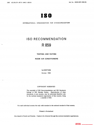 ISO/R 859:1968 PDF