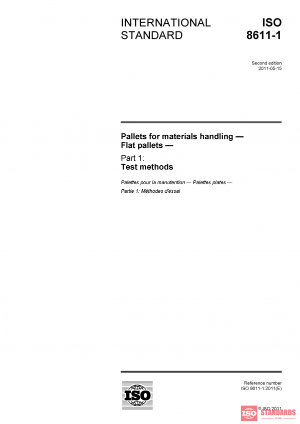 ISO 8611-1:2011 PDF
