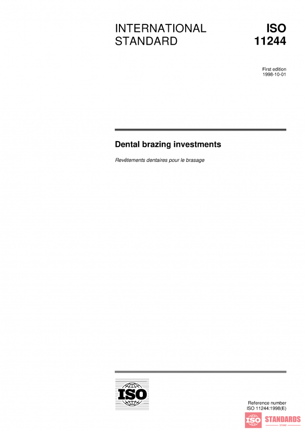 ISO 11244:1998 PDF