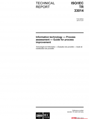 ISO/IEC TR 33014:2013 PDF