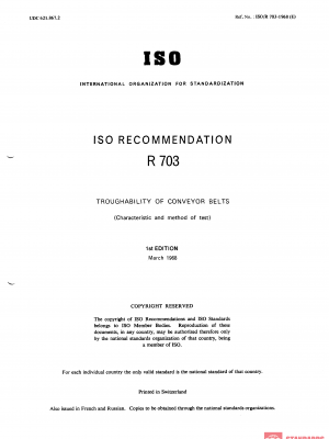 ISO/R 703:1968 PDF