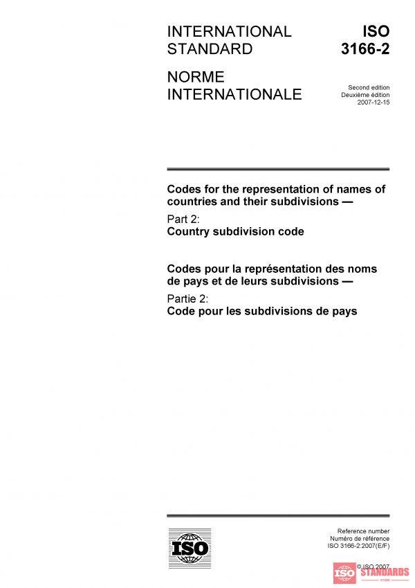 ISO 3166-2:2007 PDF