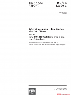 ISO/TR 22100-1:2021 PDF