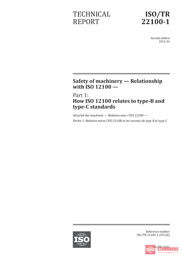 ISO/TR 22100-1:2021 PDF